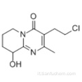 4H-Pyrido [1,2-a] pirimidin-4-one, 3- (2-cloroetil) -6,7,8,9-tetraidro-9-idrossi-2-metil-CAS 130049-82-0